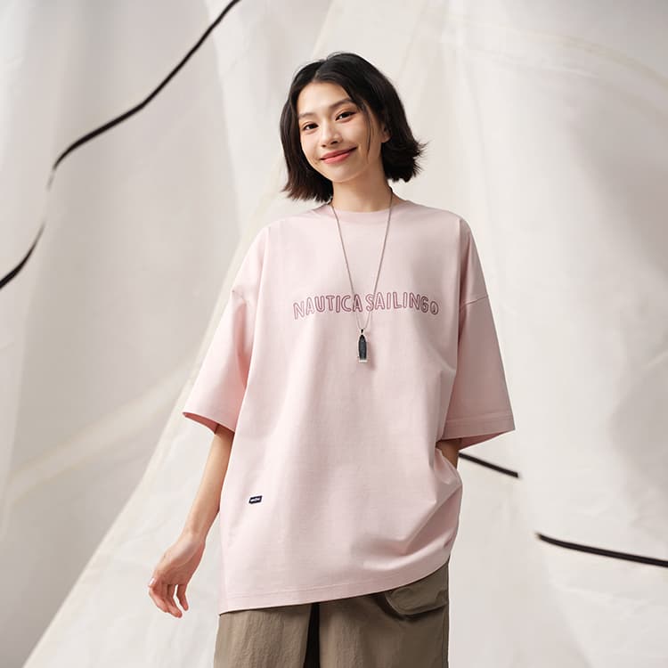 Футболка Nautica White Sail T-рубашка унисекс - изображение 4
