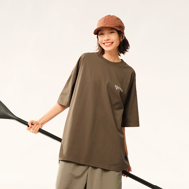 Футболка Nautica White Sail T-рубашка унисекс - изображение 6