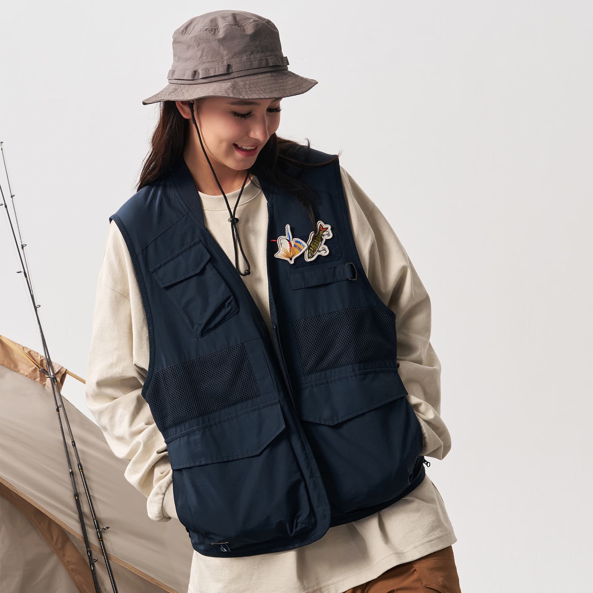 Жилет Nautica White Sail Топ без рукавов Мужской - изображение 6