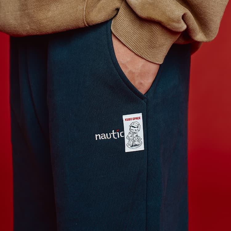 Штаны Nautica White Sail X POP MART Ткани для вязания Брюки Унисекс - изображение 12