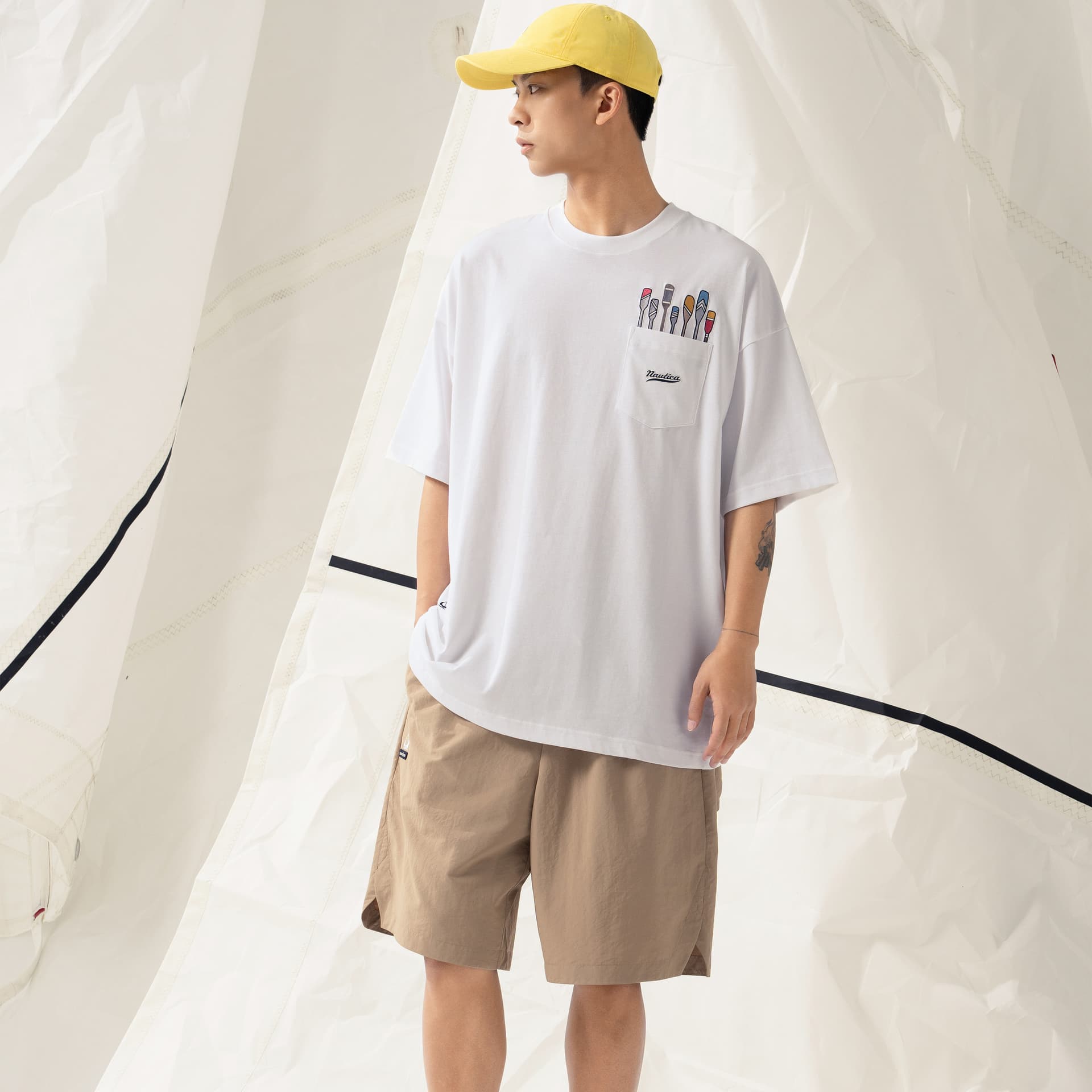 Футболка nautica white sail SS24 T - изображение 4