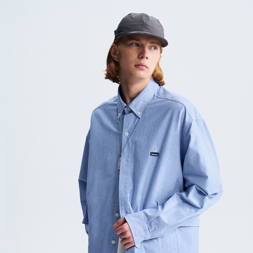 Рубашка Nautica White Sail Рубашка Унисекс - изображение 5