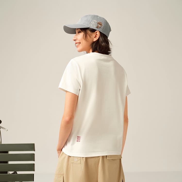 Футболка Nautica White Sail Короткий рукав T-рубашка Женская - изображение 5