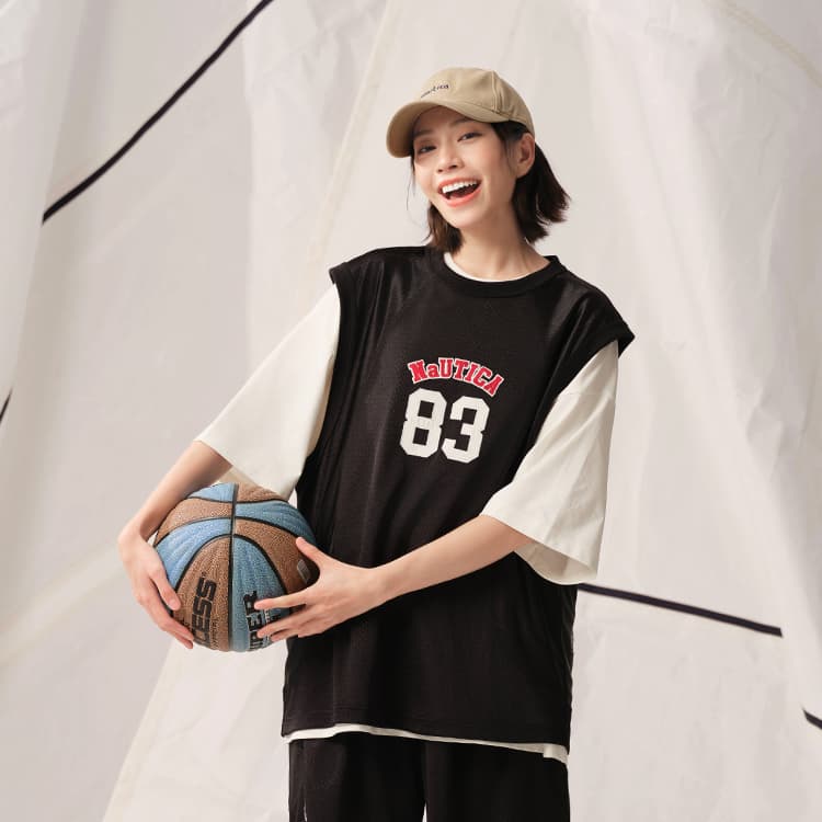 Футболка Nautica White Sail Унисекс T-рубашки - изображение 3