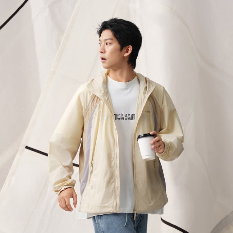 Куртка Nautica White Sail Защитная одежда для солнца унисекс - изображение 5