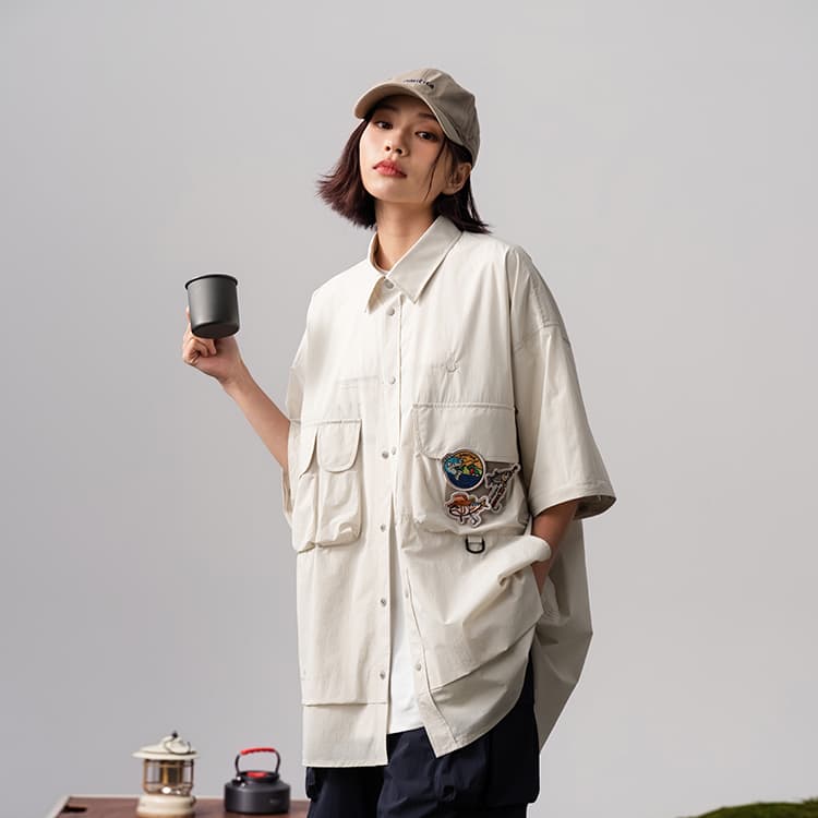 Рубашка Nautica White Sail Рубашка Унисекс - изображение 8