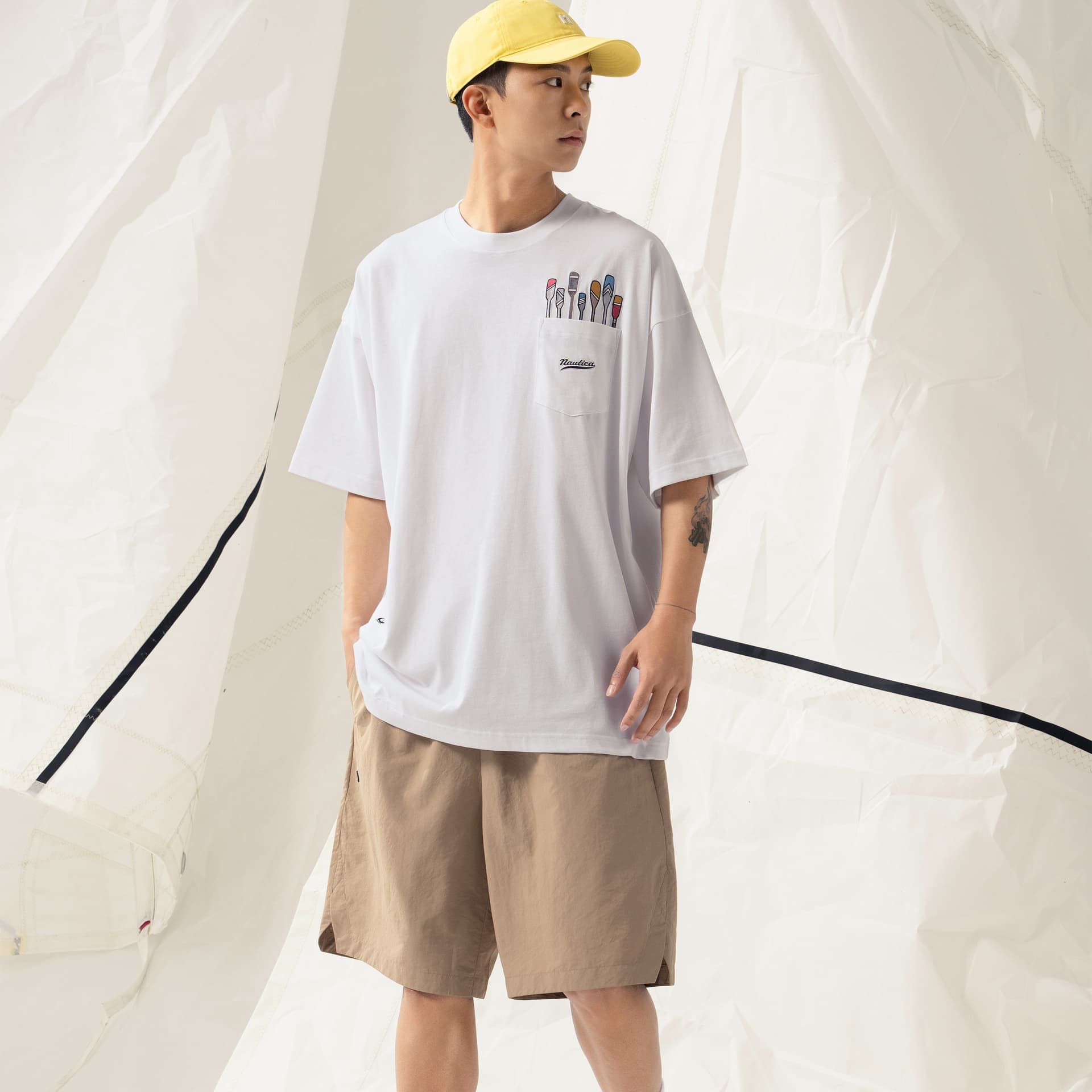 Футболка nautica white sail SS24 T - изображение 7