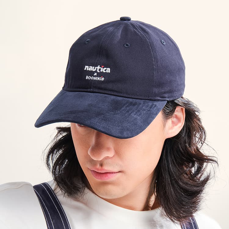 Кепка Nautica White Sail x Boonigo Совместная коллекция Американский люксовая уличная мода минималистичный корейский стиль модный бренд логотип универсальный солнцезащитный бейсболки унисекс парный - изображение 5