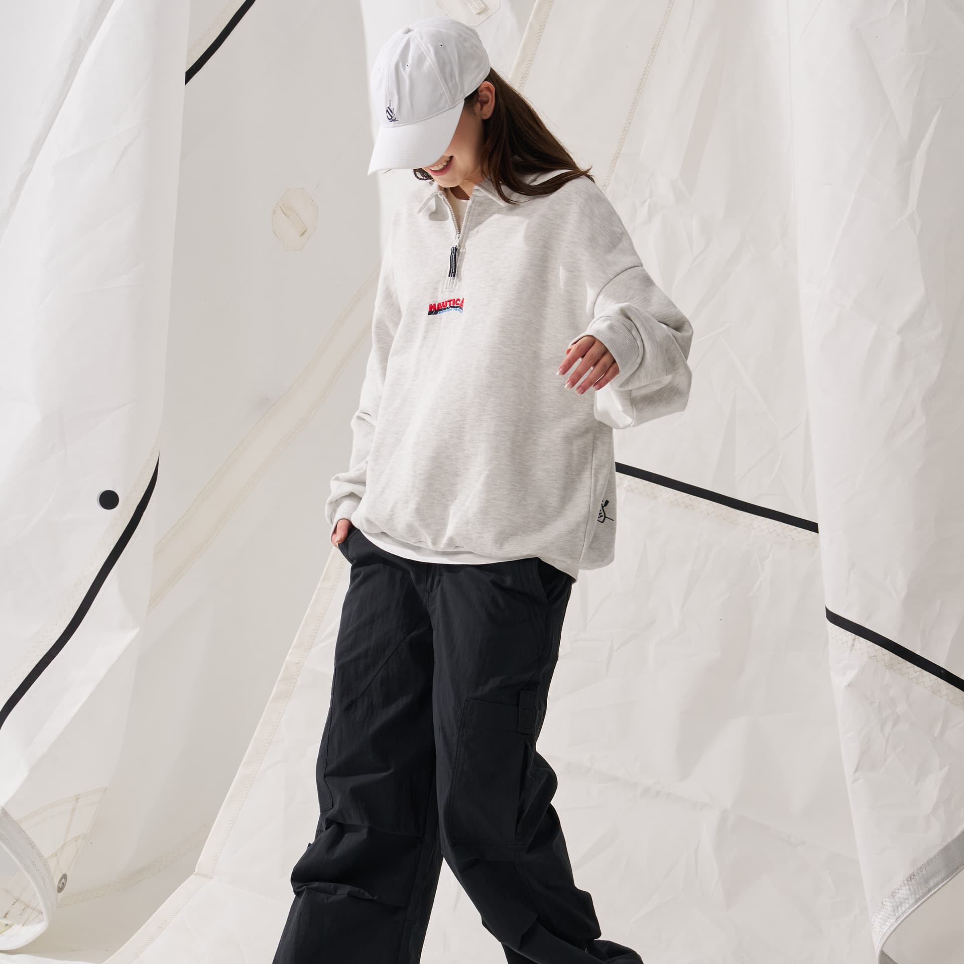 Худи Nautica White Sail Мужская Толстовка - изображение 8