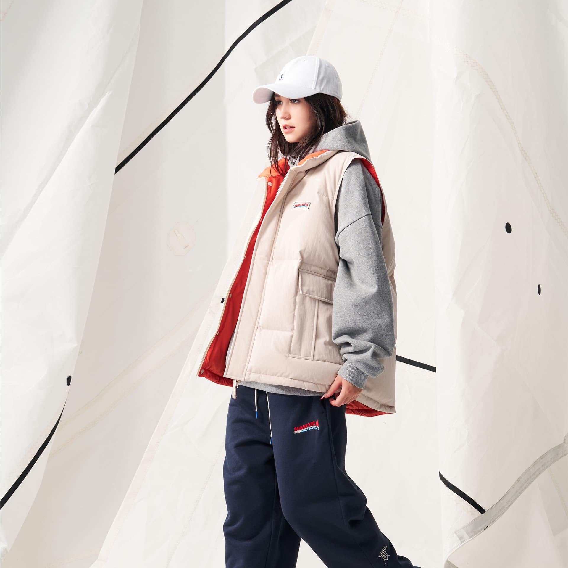 Куртка Nautica White Sail Мужской пуховик - изображение 9