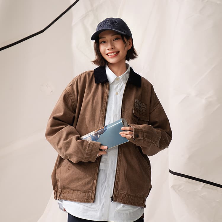 Джинсовая куртка Nautica White Sail Куртка Унисекс - изображение 3