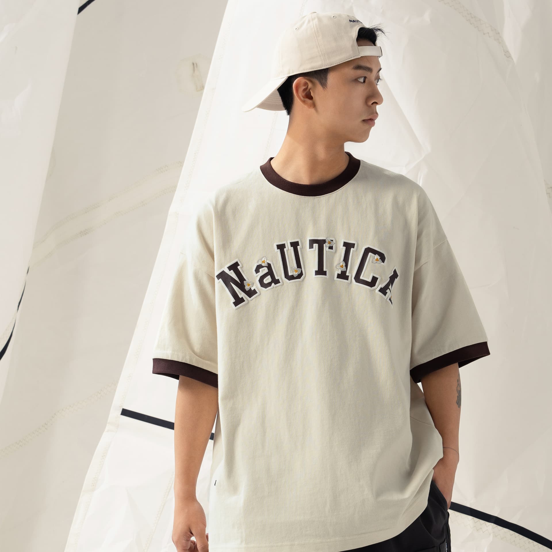Футболка nautica white sail SS24 T - изображение 4