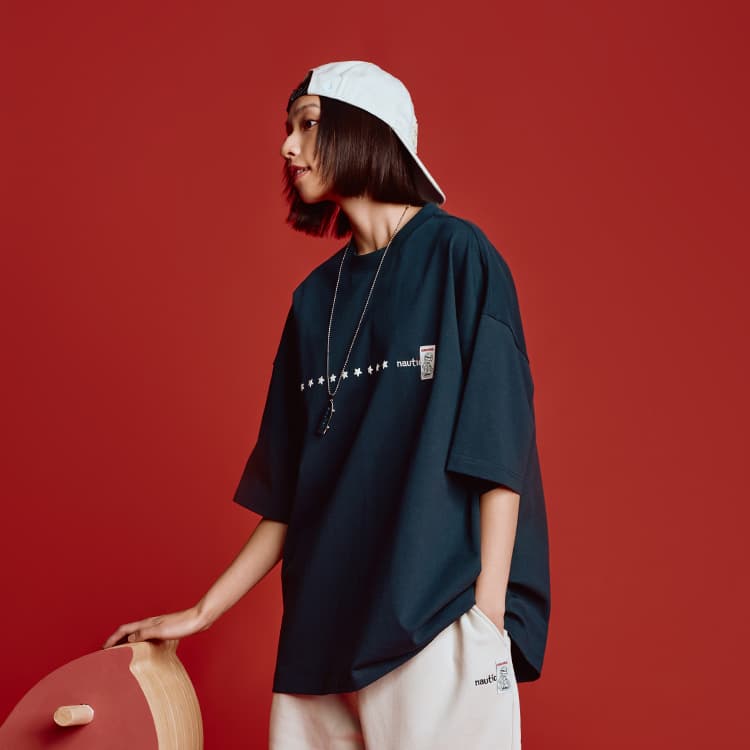 Футболка Nautica White Sail X POP MART Футболка Унисекс - изображение 11