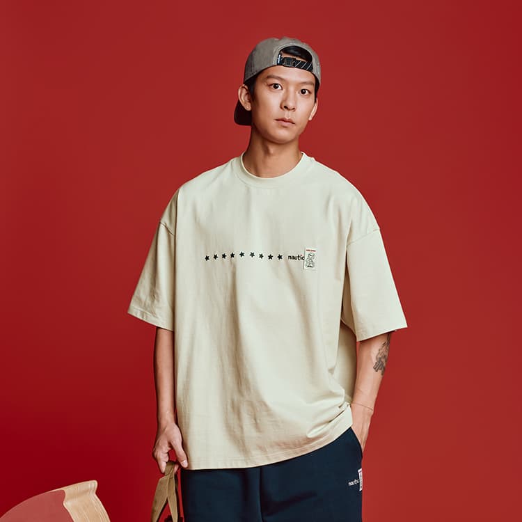 Футболка Nautica White Sail X POP MART Футболка Унисекс - изображение 6