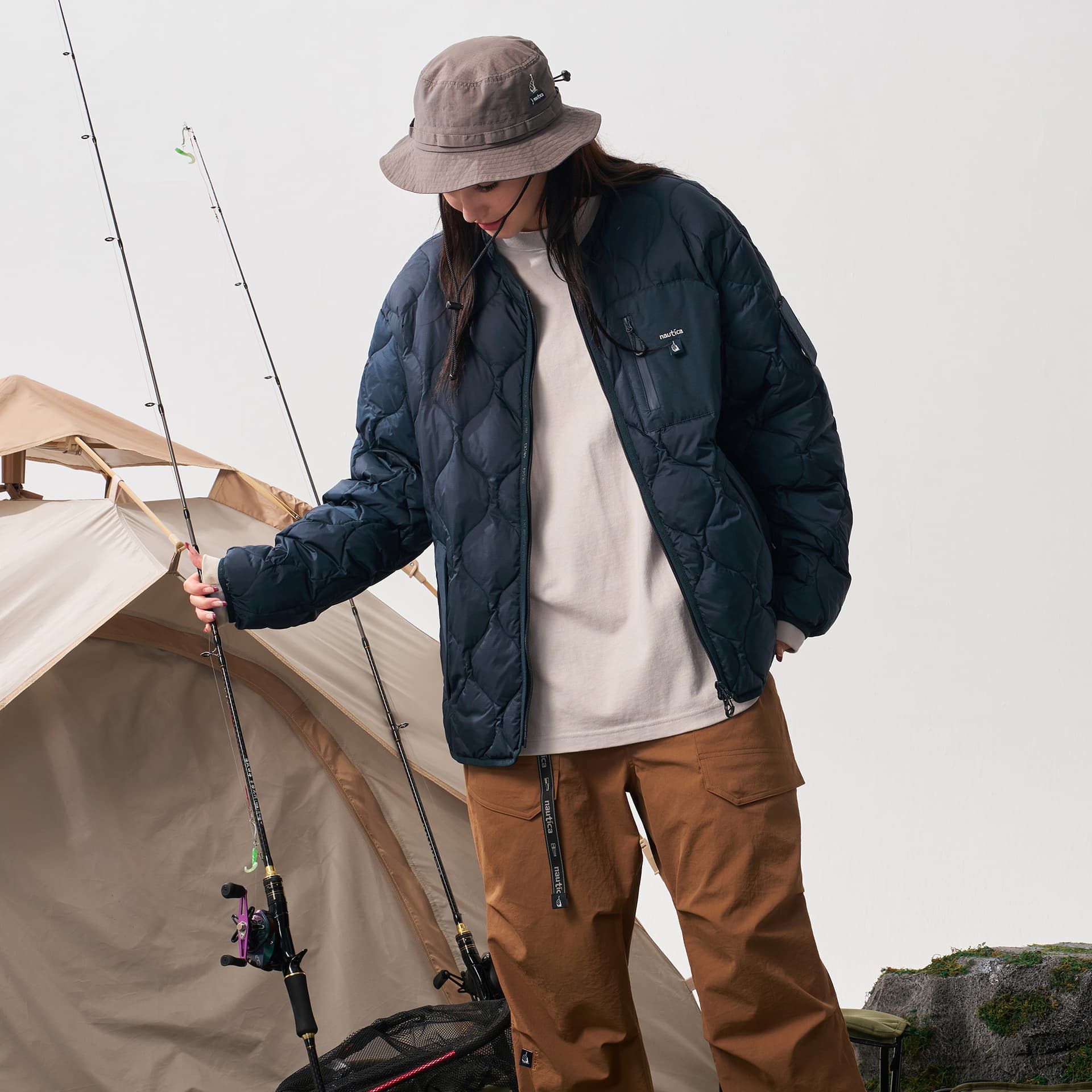 Зимняя куртка Nautica White Sail Мужской пуховик - изображение 6