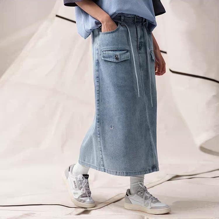 Юбка Nautica White Sail Повседневная длинная юбка для женщин - изображение 5