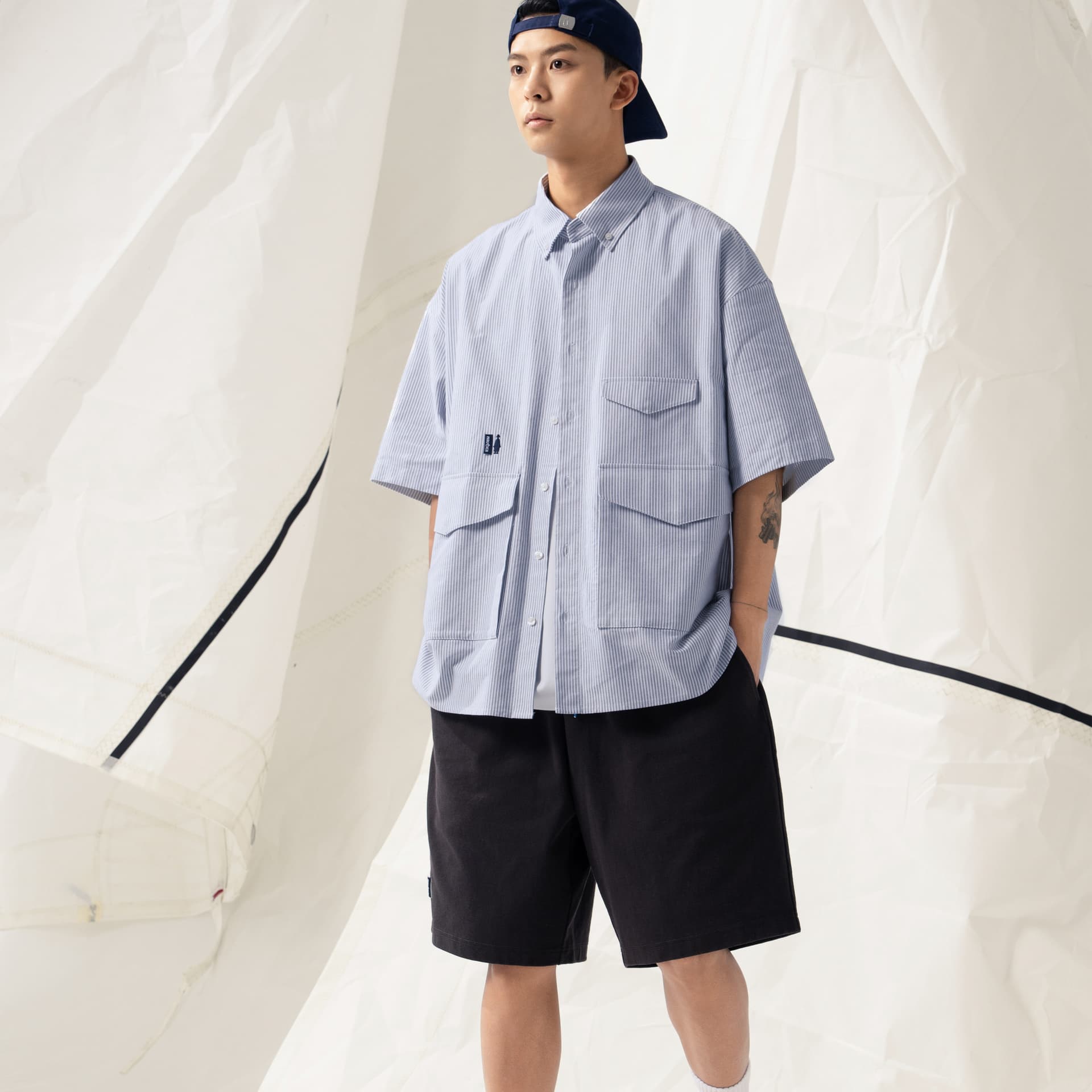 Рубашка nautica white sail SS24 - изображение 3