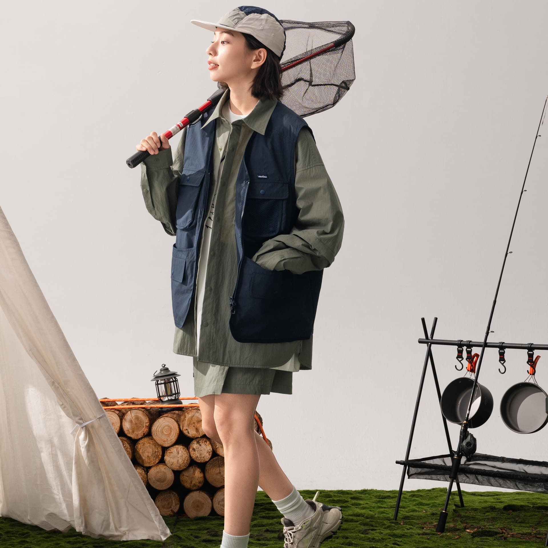 Жилет Nautica White Sail SS25 Мужской жилет - изображение 8