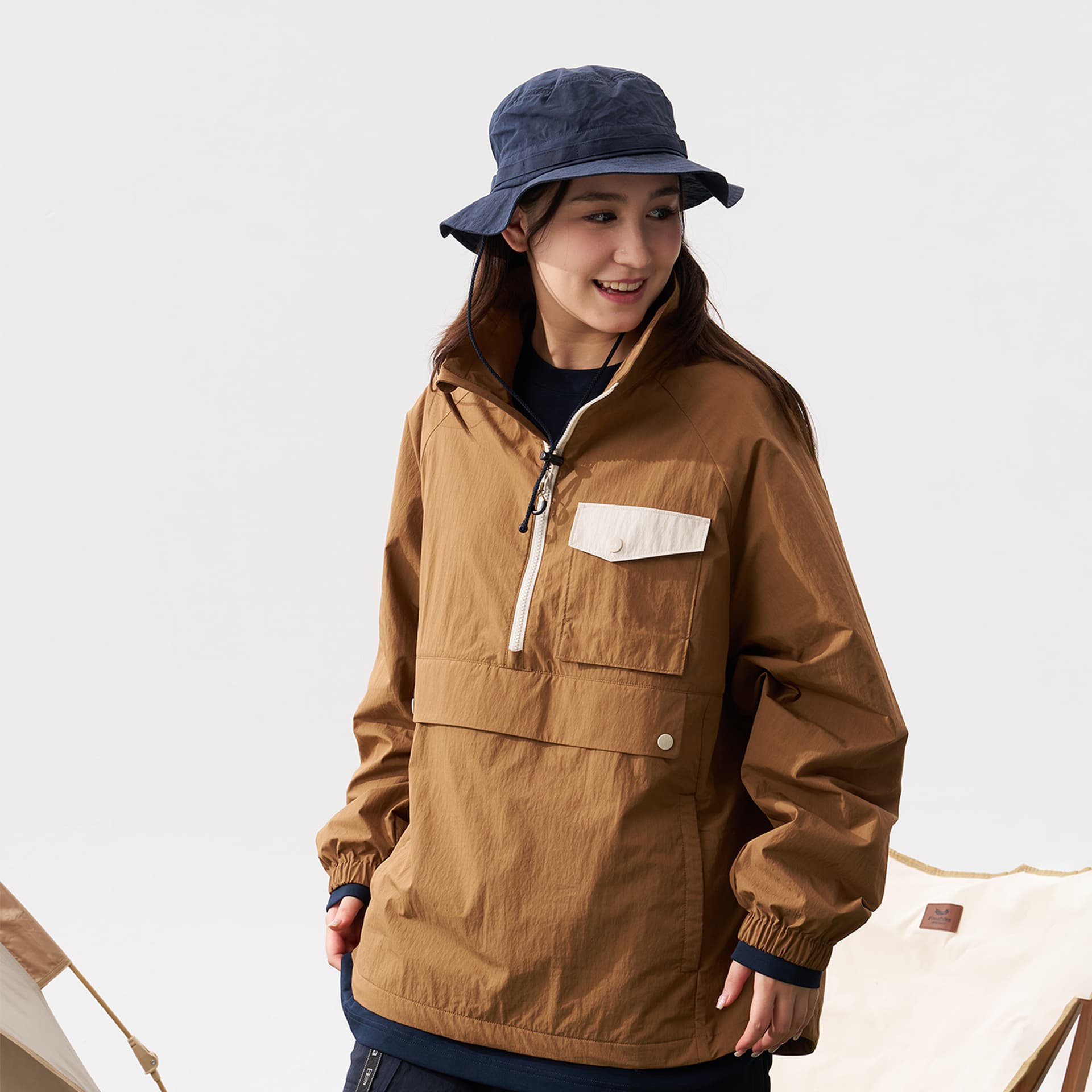 Куртка Nautica White Sail Легкое пальто куртка унисекс - изображение 4