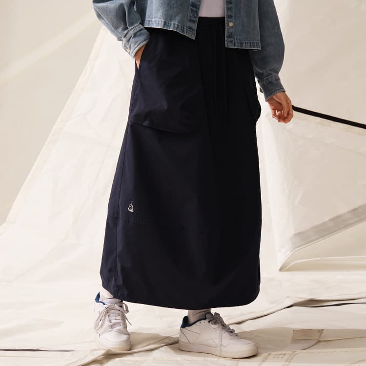 Юбка Nautica White Sail Повседневная длинная юбка для женщин - изображение 11