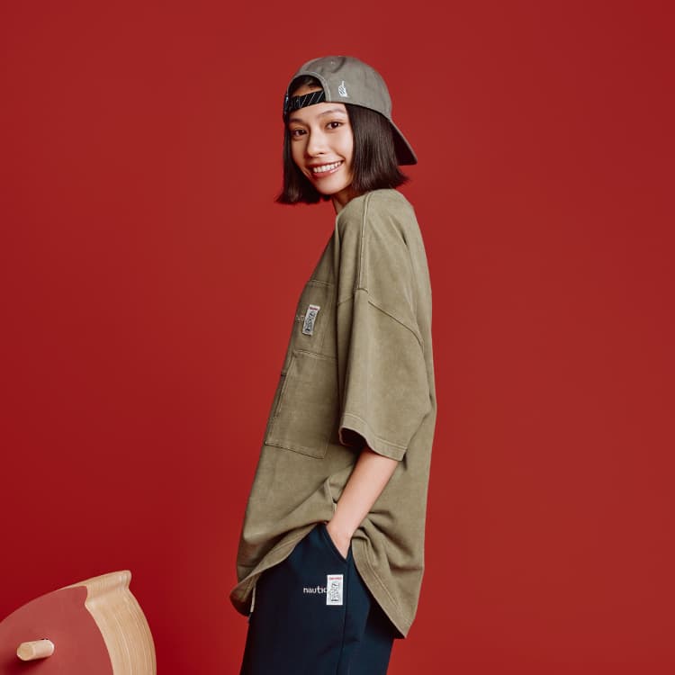 Футболка Nautica White Sail X POP MART T Рубашка Унисекс - изображение 5