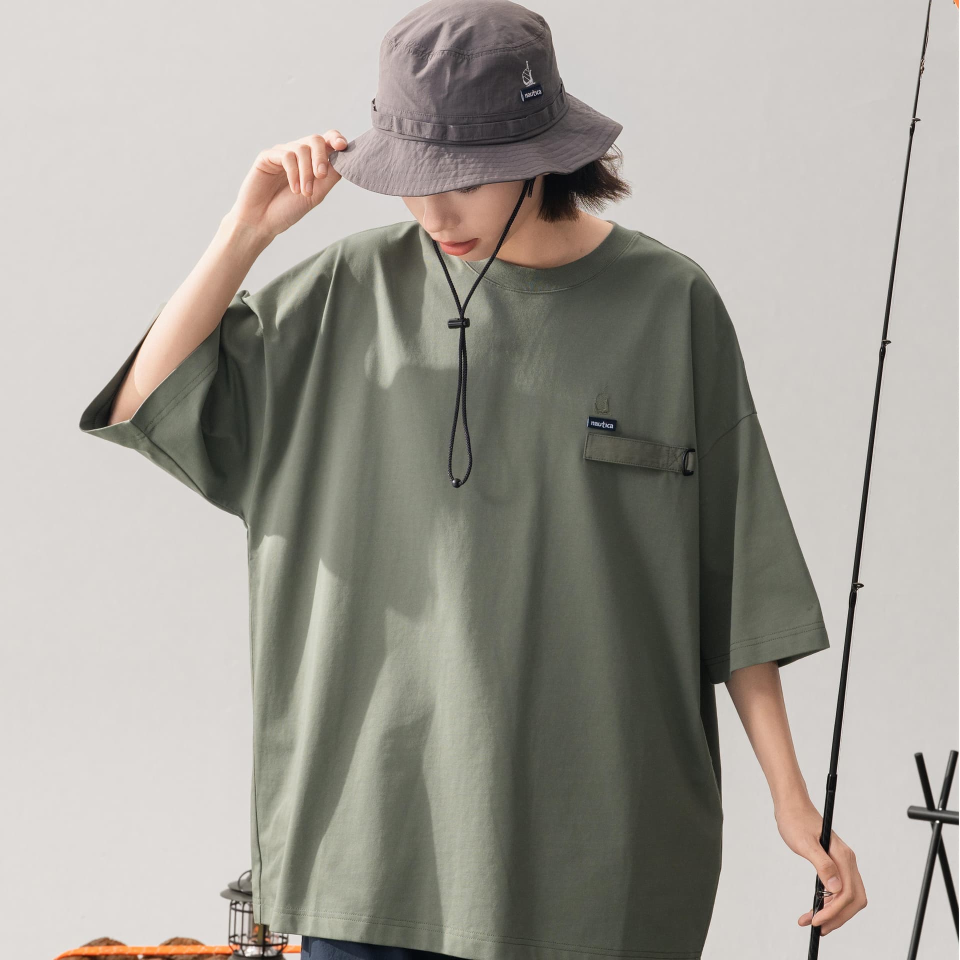 Футболка Nautica White Sail T-рубашка унисекс - изображение 10