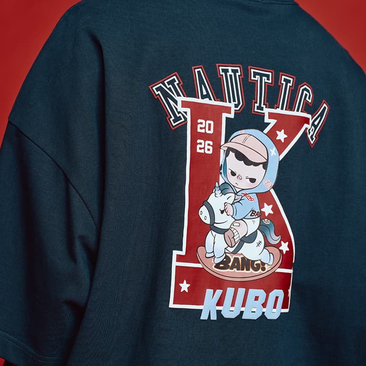 Футболка Nautica White Sail X POP MART Футболка Унисекс - изображение 12