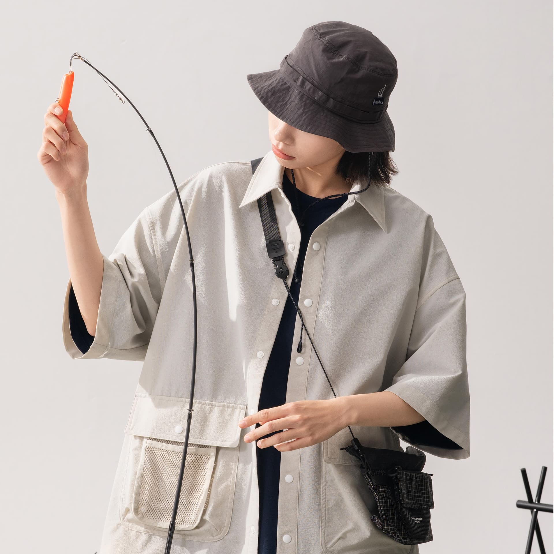 Рубашка Nautica White Sail SS25 Рубашка Мужская - изображение 3