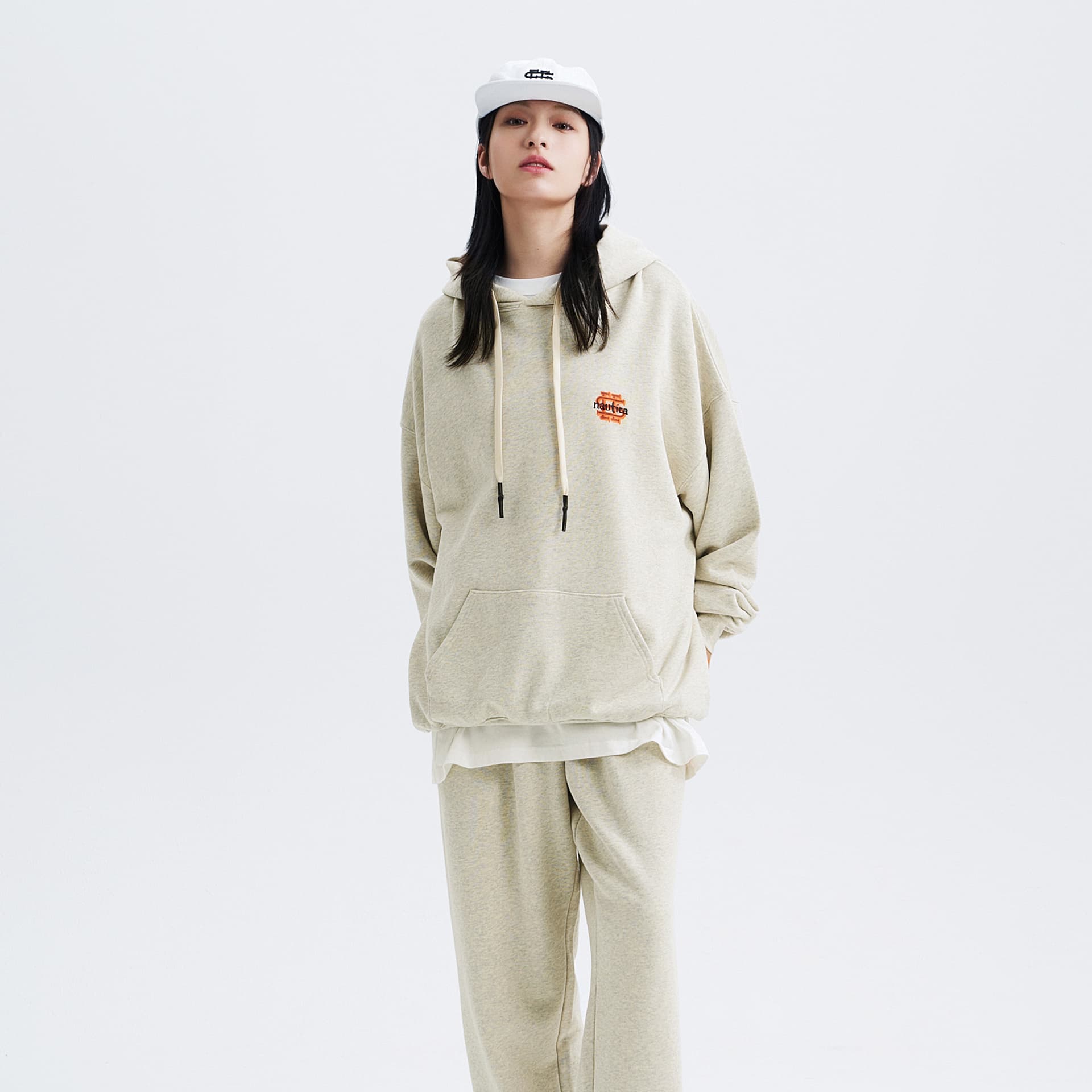 Худи nautica white sail X SEE SEE FW23 - изображение 5