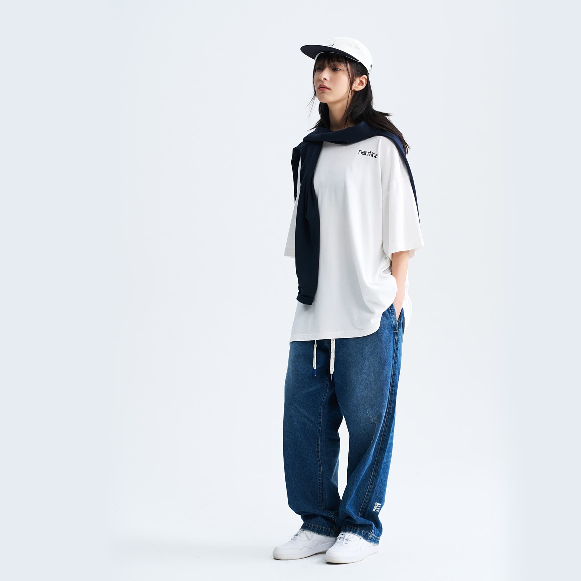 Футболка Nautica White Sail T-рубашка унисекс - изображение 8