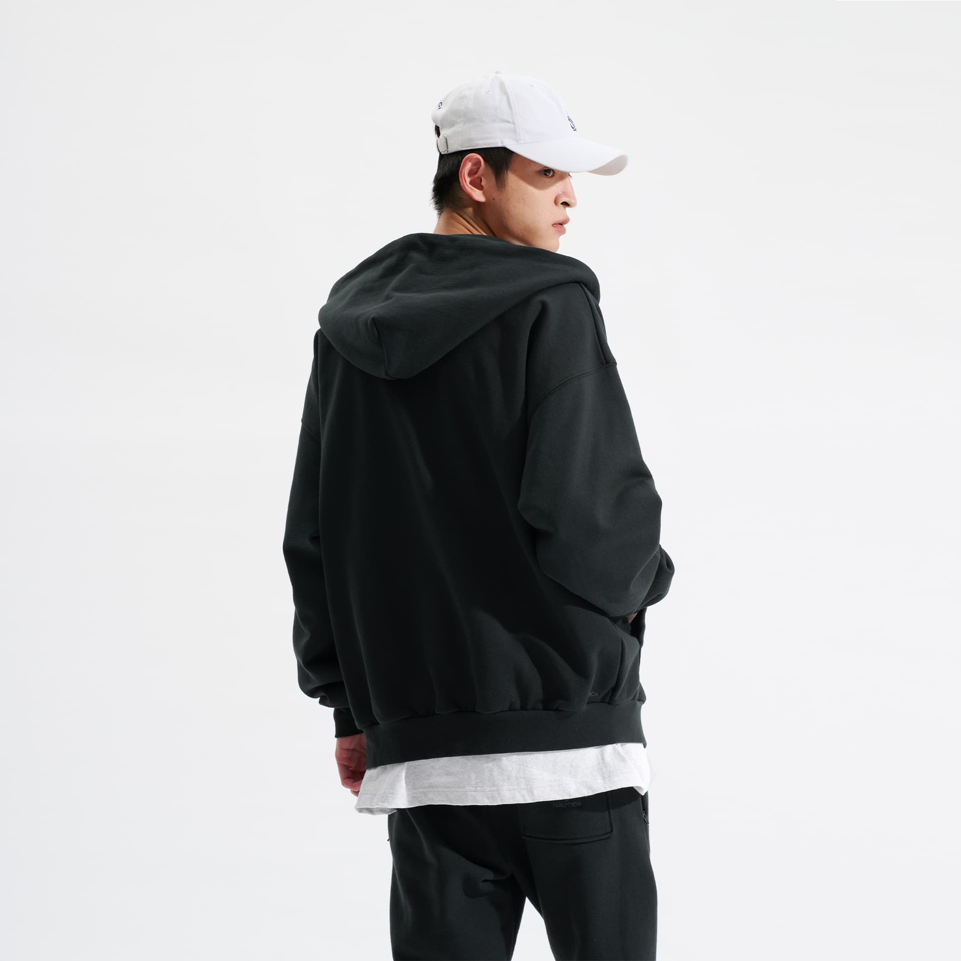 Худи Nautica White Sail Кардиган с длинными рукавами Толстовка унисекс - изображение 5
