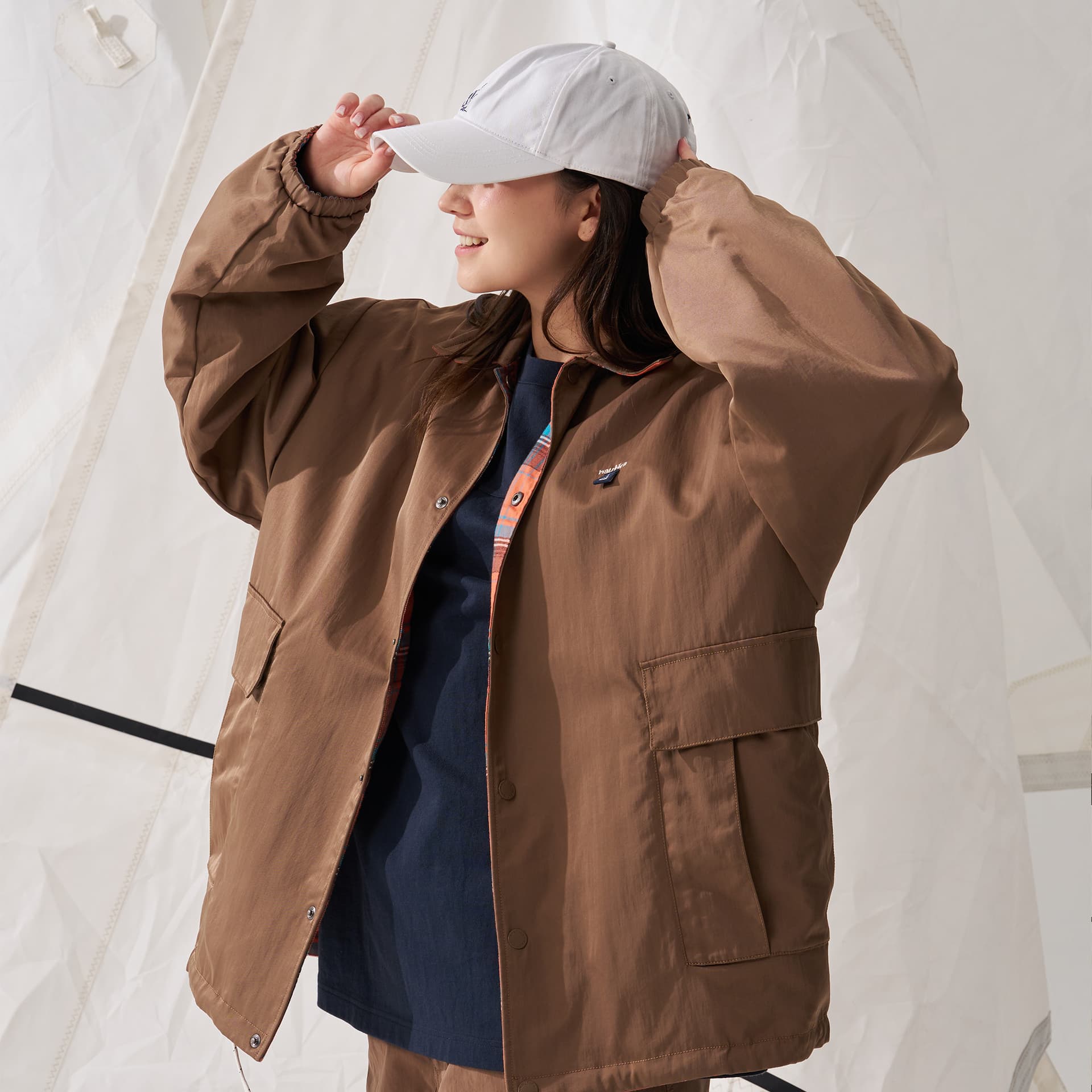 Куртка Nautica White Sail Легкое пальто куртка унисекс - изображение 18