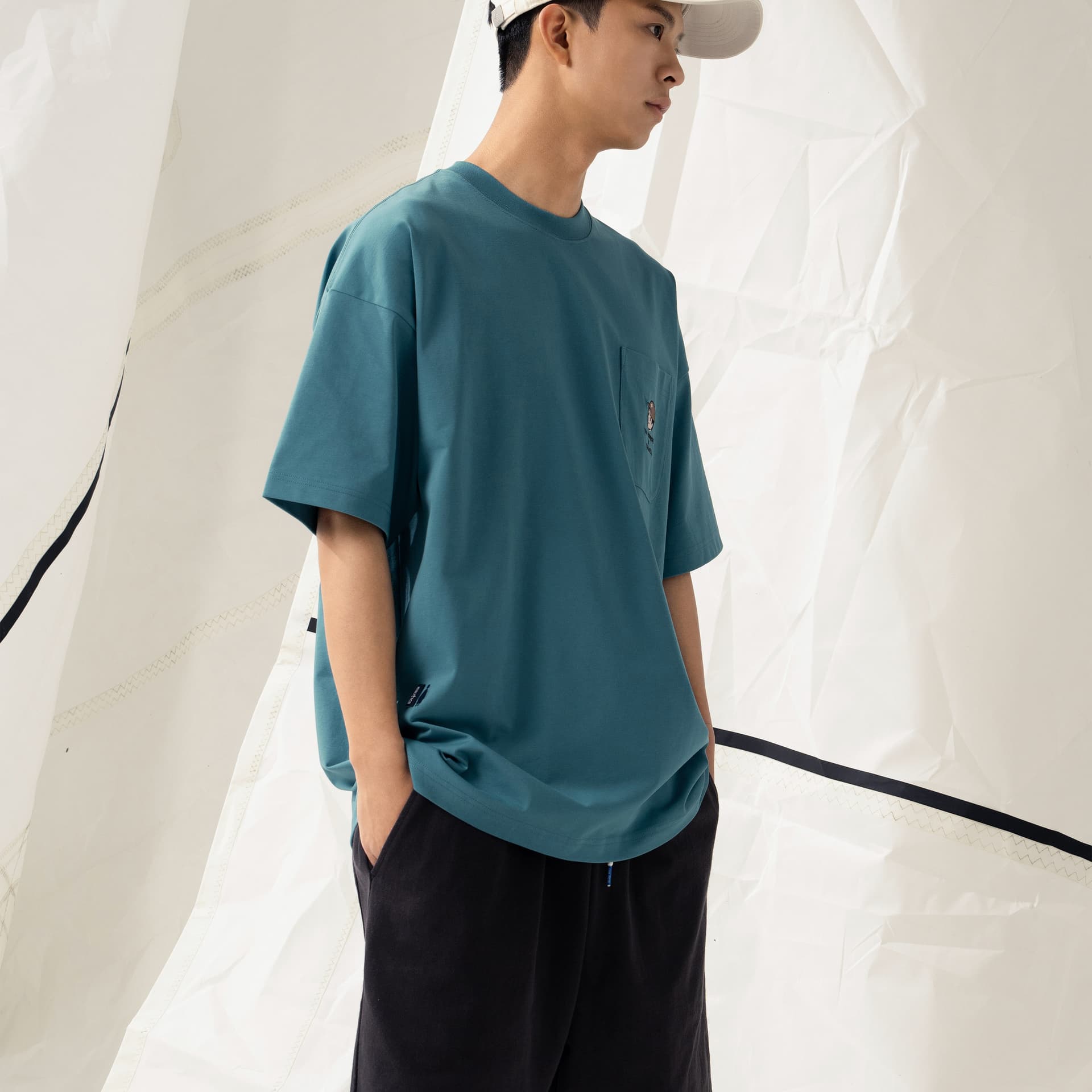 Футболка nautica white sail x POPBOY SS24 T - изображение 3