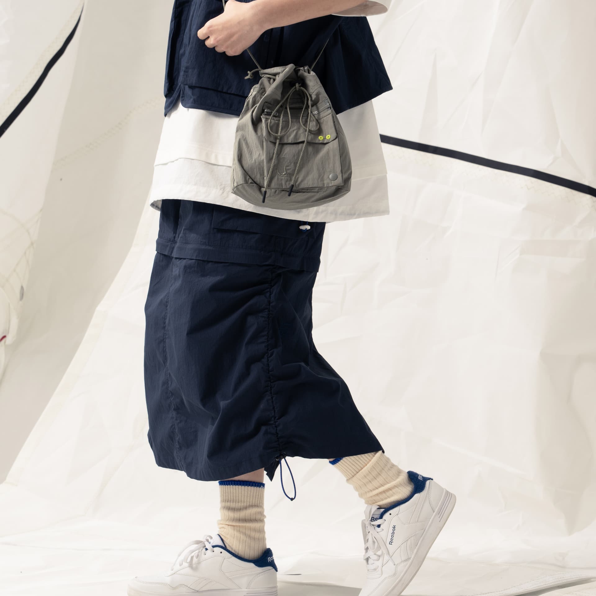 Юбка Nautica White Sail Повседневная длинная юбка для женщин - изображение 13