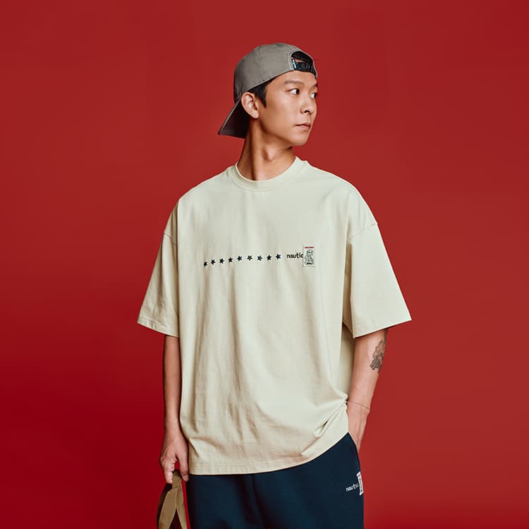 Футболка Nautica White Sail X POP MART Футболка Унисекс - изображение 8