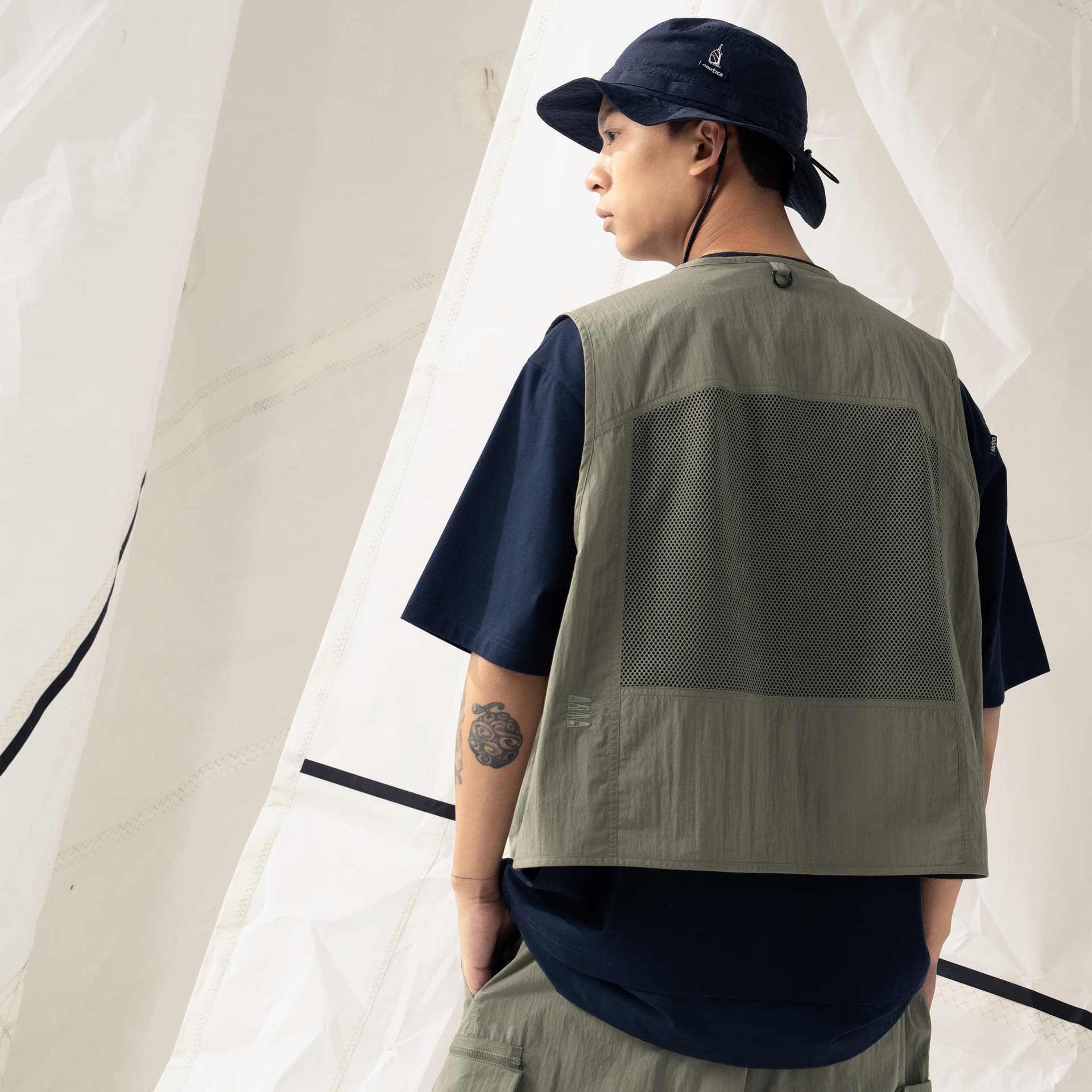 Жилет nautica white sail SS24 - изображение 5