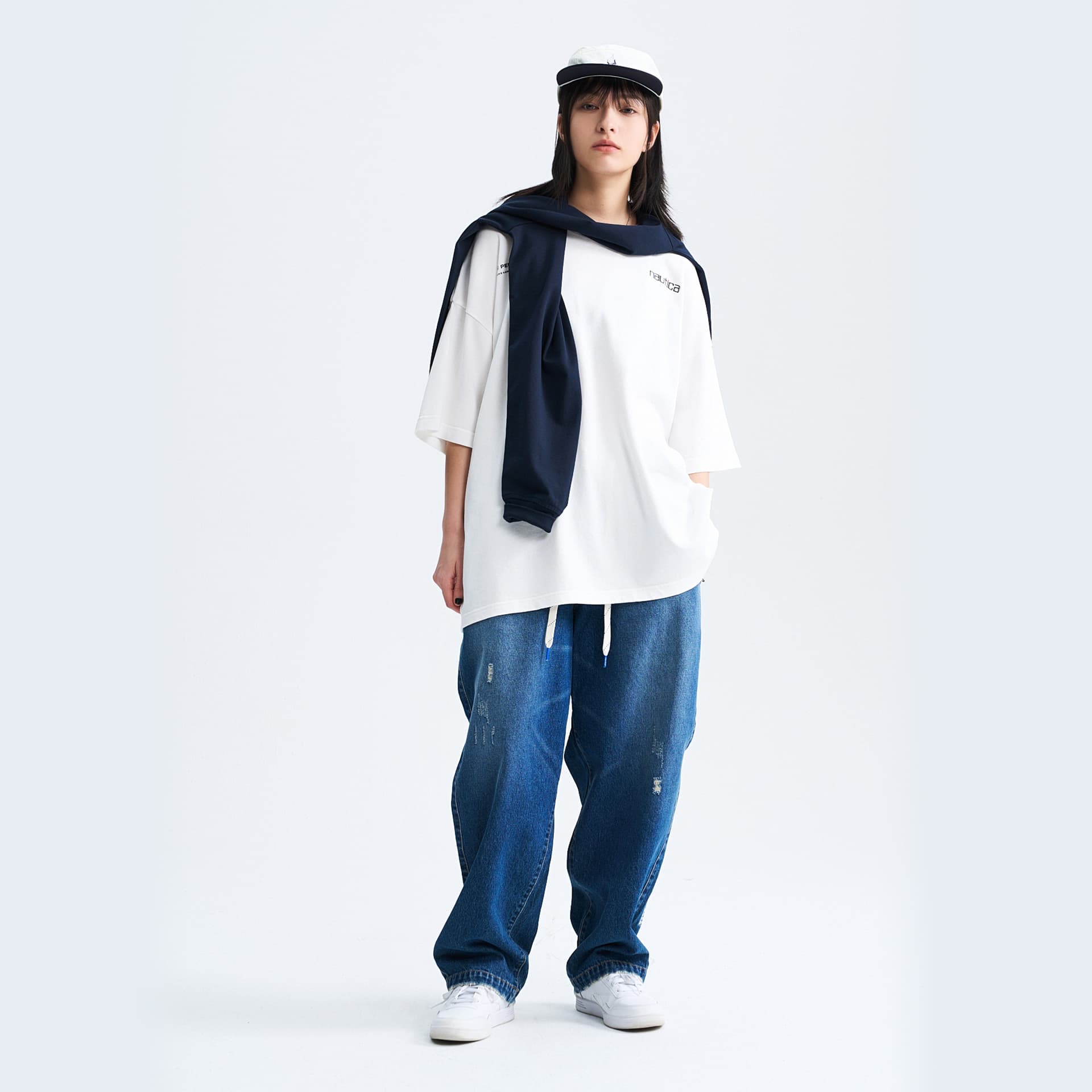Футболка Nautica White Sail T-рубашка унисекс - изображение 7