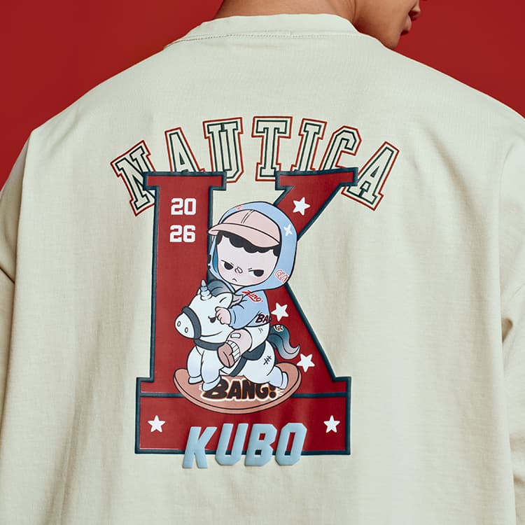 Футболка Nautica White Sail X POP MART Футболка Унисекс - изображение 9