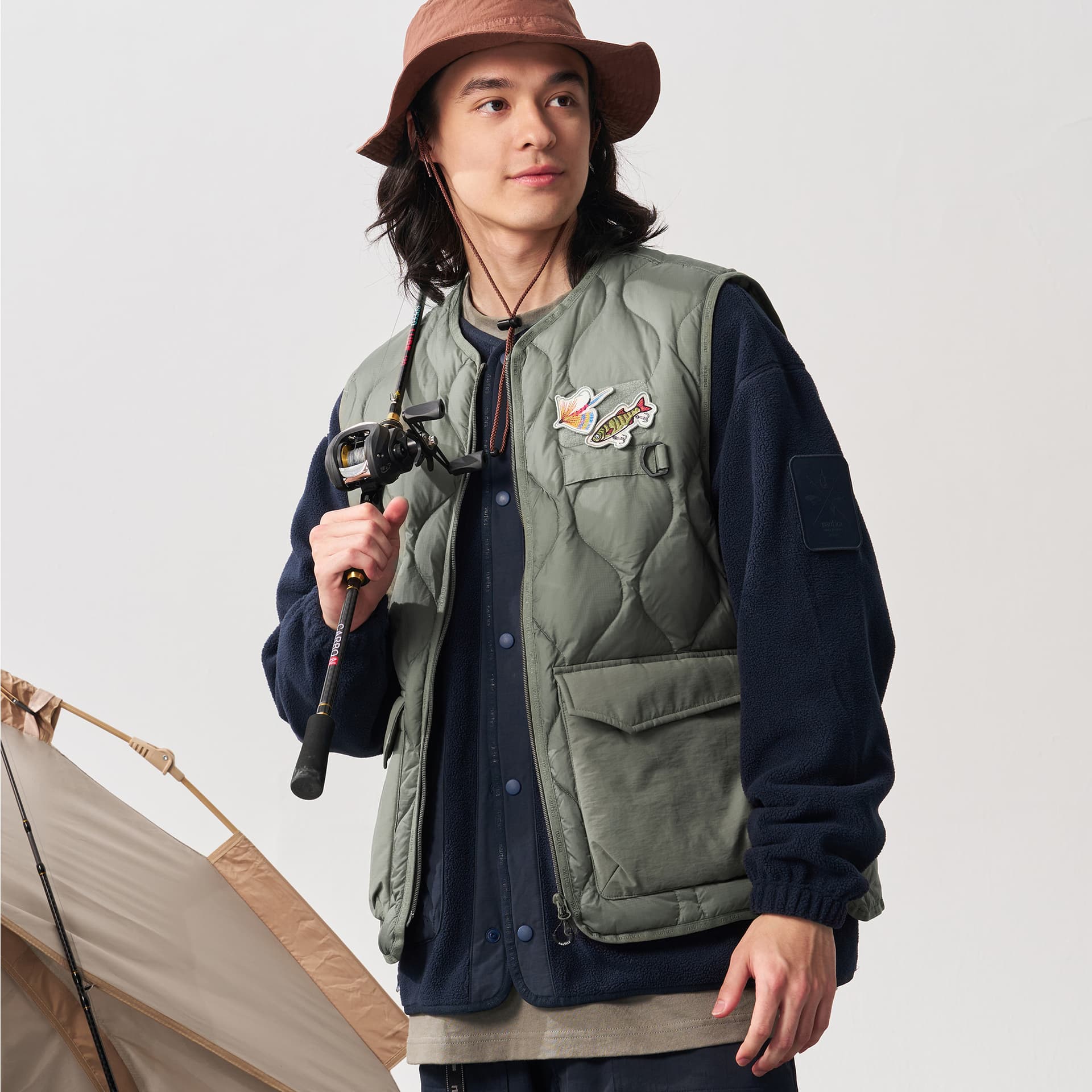 Жилет Nautica White Sail DOWN Майка Мужская - изображение 3