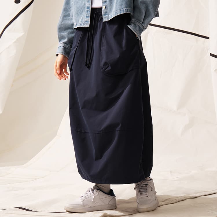 Юбка Nautica White Sail Повседневная длинная юбка для женщин - изображение 10