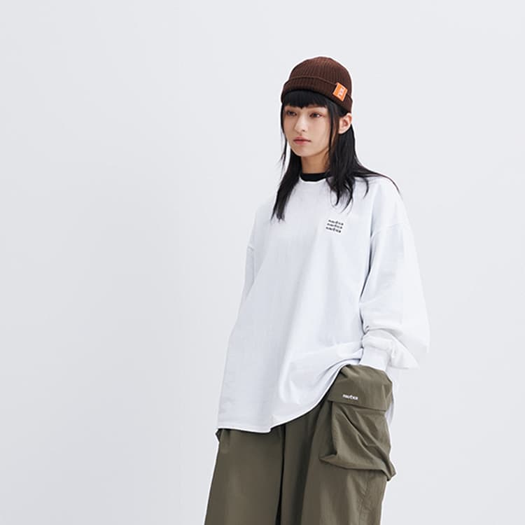 Футболка Nautica White Sail T-рубашка унисекс - изображение 4