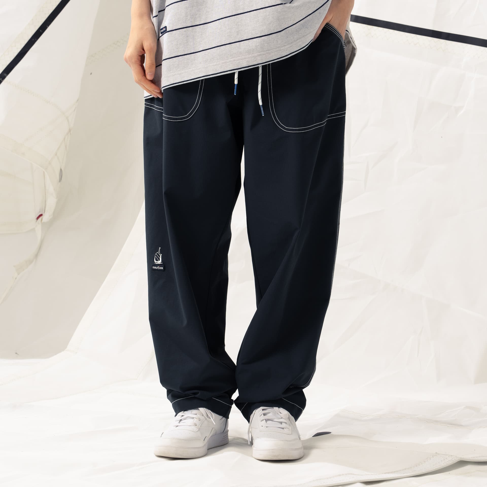 Штаны Nautica White Sail Повседневные брюки Мужские - изображение 5