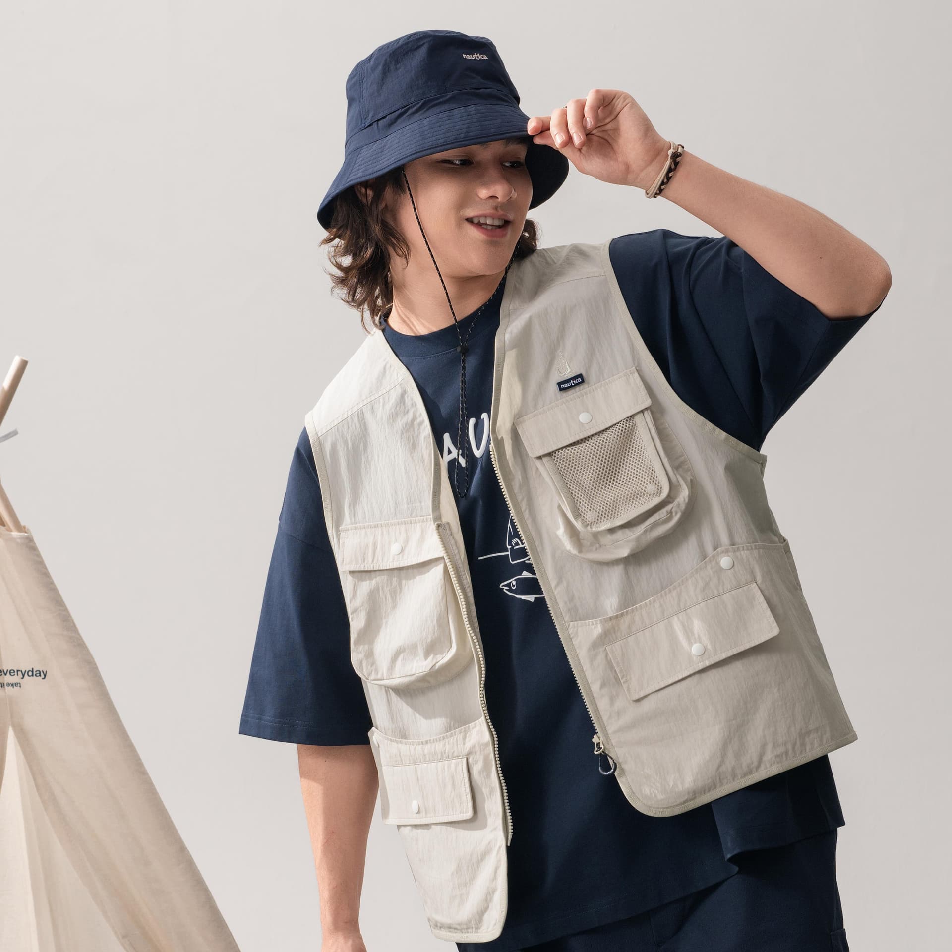 Жилет Nautica White Sail SS25 Мужской жилет - изображение 6