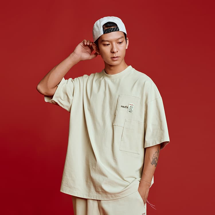Футболка Nautica White Sail X POP MART Футболка Унисекс - изображение 12