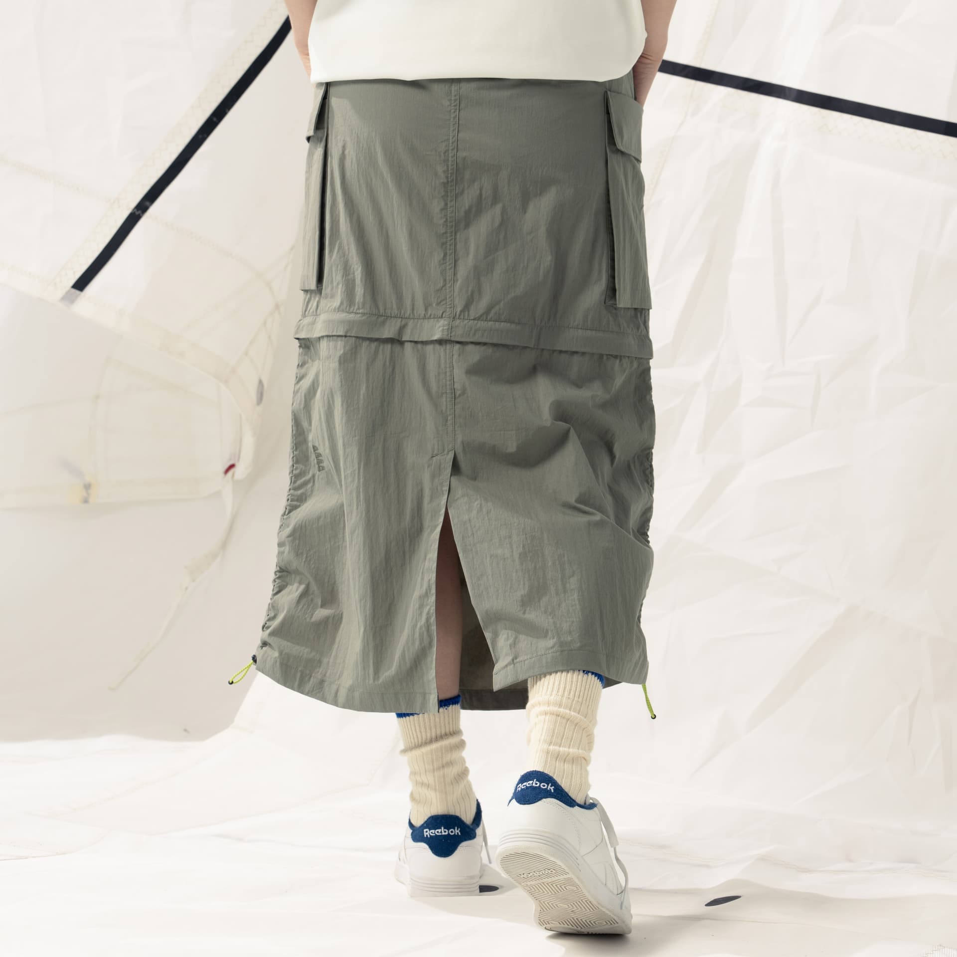 Юбка Nautica White Sail Повседневная длинная юбка для женщин - изображение 11