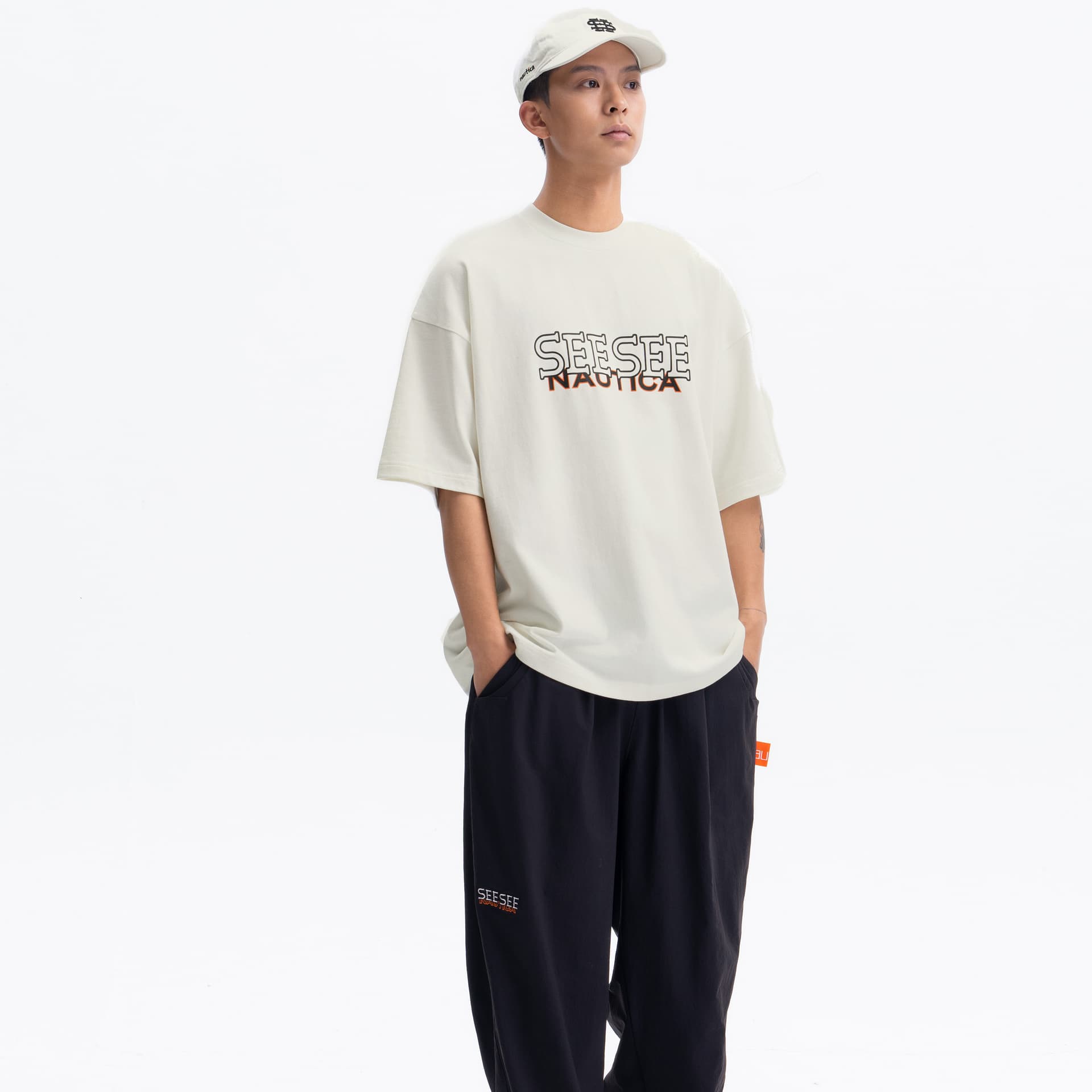 Футболка nautica white sail x SEESEE SS24T - изображение 5