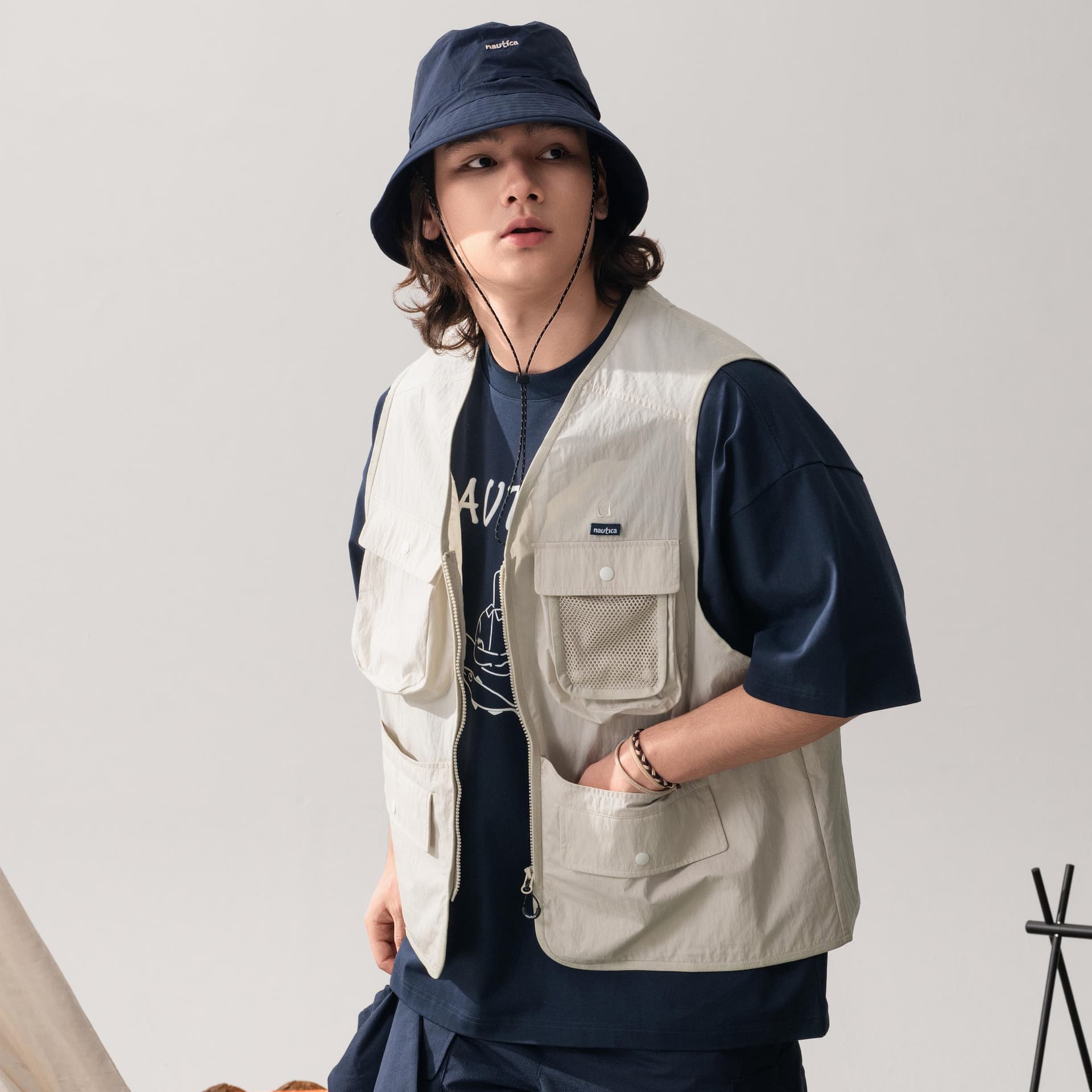Жилет Nautica White Sail SS25 Мужской жилет - изображение 5