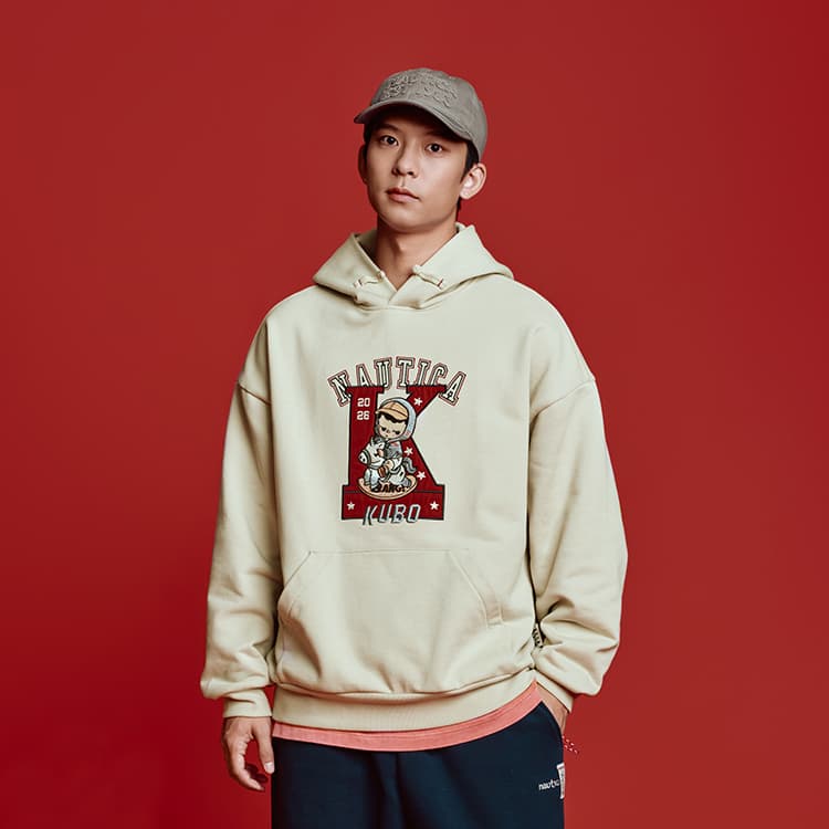 Худи Nautica White Sail X POP MART Толстовка Унисекс - изображение 5