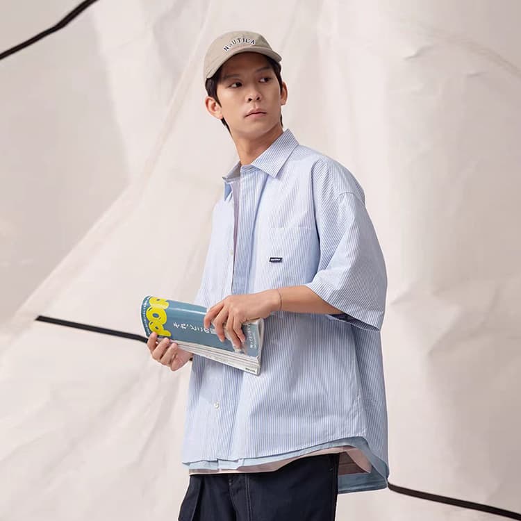 Рубашка Nautica White Sail Рубашка Унисекс - изображение 9