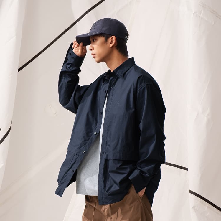 Рубашка Nautica White Sail Рубашка Унисекс - изображение 4